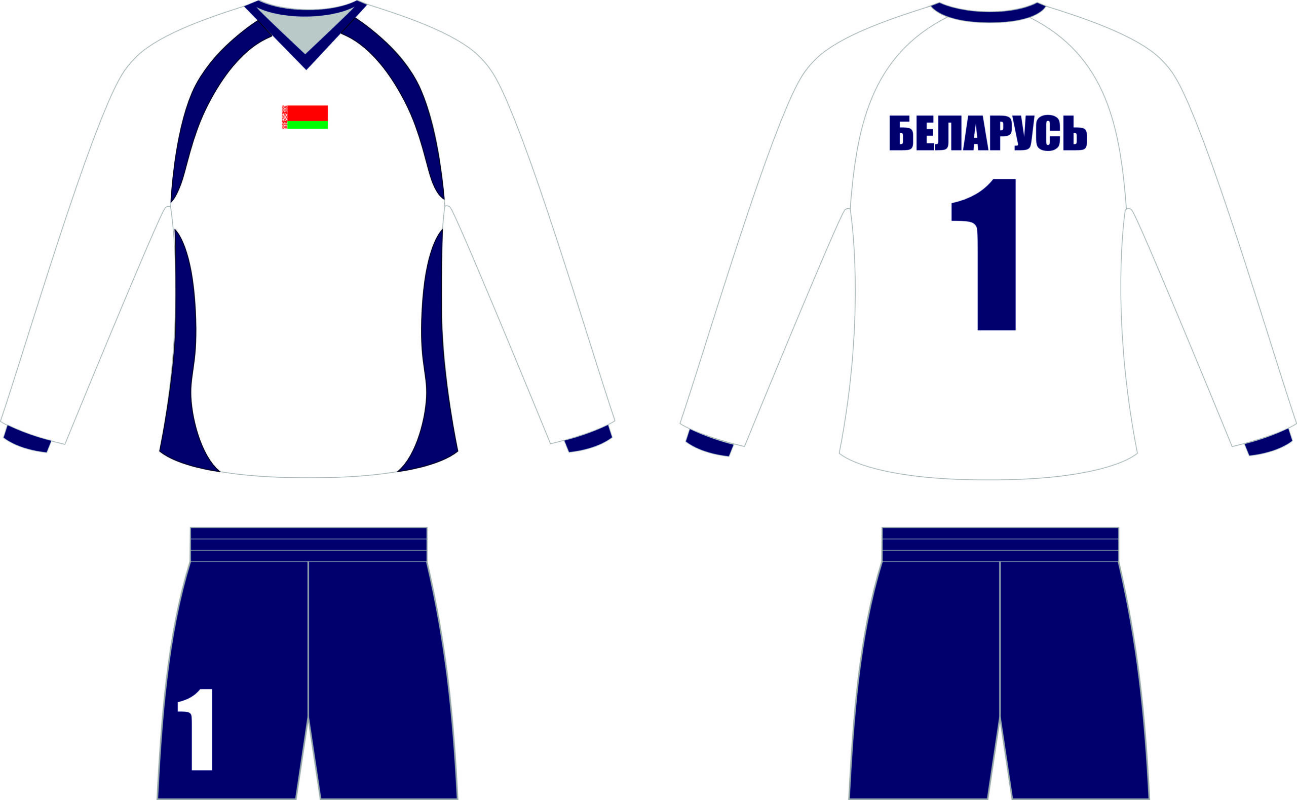 Форма игровая Вратарская