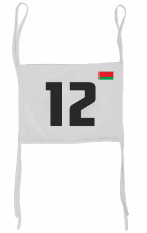 Номер нагрудный легкоатлетический