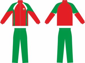 Костюм спортивный парадный