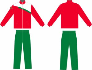 Костюм спортивный парадный